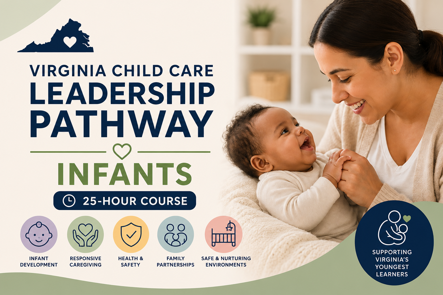 Virginia Child Care Leadership Pathway: Infants - Course ID 9131
