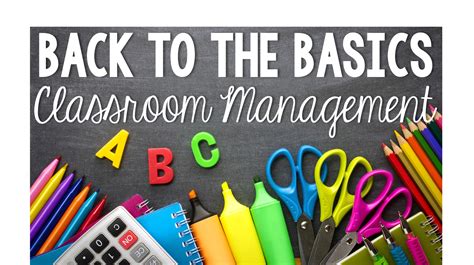 Managing the classroom